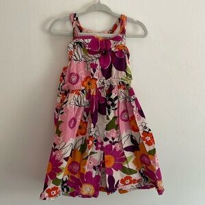Gymboree Floral Halter Dress Girls 3T